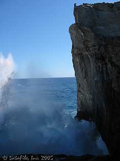 Rogue Waves - North of Glass Window Bridge