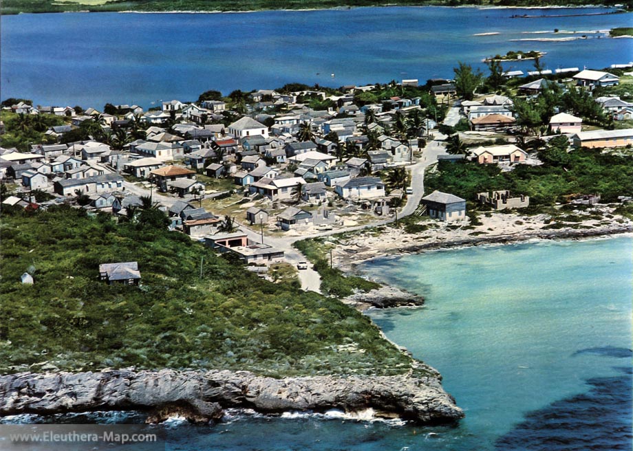 Alice Town Hatchet Bay Postcard