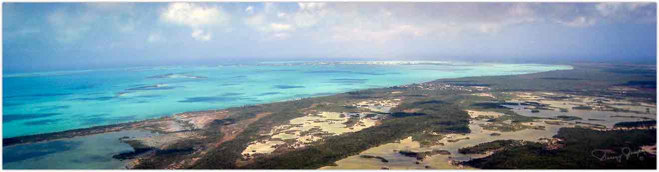 Flying to Eleutehra Bahamas