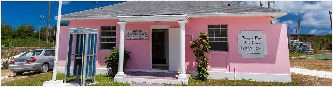 Palmetto Point Post Office Eleuthera Bahamas