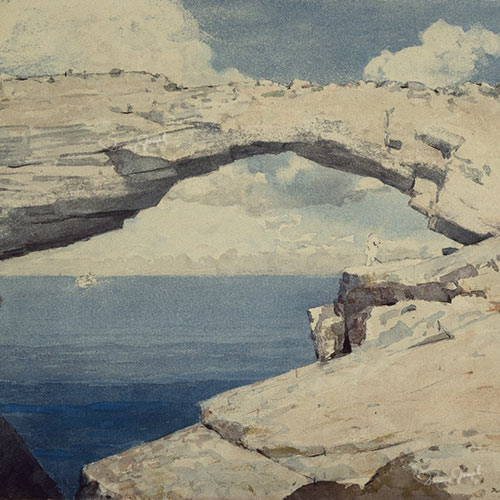 Glass Window Bridge by Winslow Homer